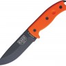 Нож ESEE Model 5 orange G10 black kydex sheath