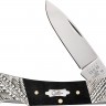 Перочинный нож Case Cutlery Worked Bolster Ebony Wood Smooth Lockback 59672