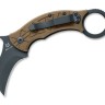 Fox Knives Tribal K Titanium Bronze Black PVD