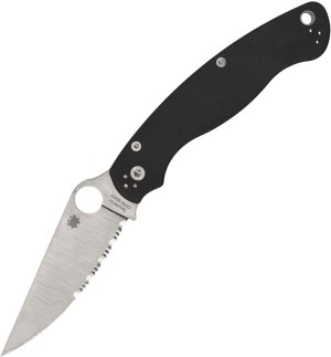 Складной нож Spyderco Military 2 Compression Lock, G10 Black