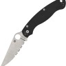 Cuchillo Cuchillo plegable Spyderco Military 2 Compression Lock, G10 Black