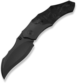 Taschenmesser WE Knife Orc Boss | 20CV Ti Shredded CF | All Black 