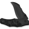 Taschenmesser WE Knife Orc Boss | 20CV Ti Shredded CF | All Black 