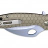 Складной нож Honey Badger Claw Large folding knife, tan plain