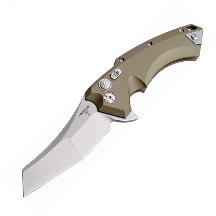 Складной нож Hogue X5 4.75" Wharncliffe FDE folding knife