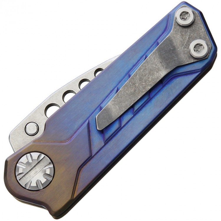 Складной нож EOS Prawn Folder Anodized Tanto