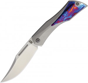 Складной нож Isham Bladeworks Blackstar V2 Slip Timascus Inlay