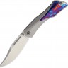 Складной нож Isham Bladeworks Blackstar V2 Slip Timascus Inlay