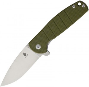 Kizer Cutlery Gemini folding knife green