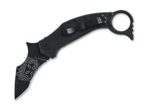 Feststehendes Messer Fox Knives Moa Folder G10 All Black