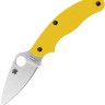 Cuchillo Cuchillo plegable Spyderco Penknife Slipit Yellow