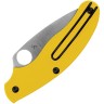 Spyderco Penknife Slipit Yellow,SC-94PYL