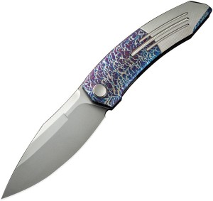 Cuchillo plegable | Navajas We Knife Sine Wave | Nested Flame | Linerlock