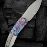 Cuchillo Cuchillo plegable | Navajas We Knife Sine Wave | Nested Flame | Linerlock