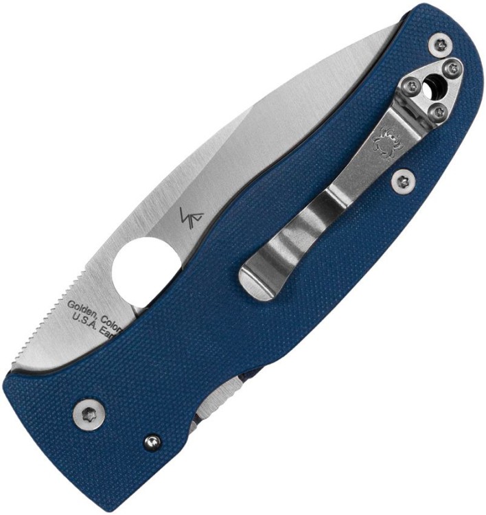 Cuchillo Cuchillo plegable | Navajas Spyderco Bodacious | Cobalt G10 Cuchillo Cuchillo plegable | Navajas Spyderco Bodacious | Cobalt G10