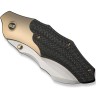 Taschenmesser WE Knife Orc Boss | 20CV | Champagne Ti Twill CF