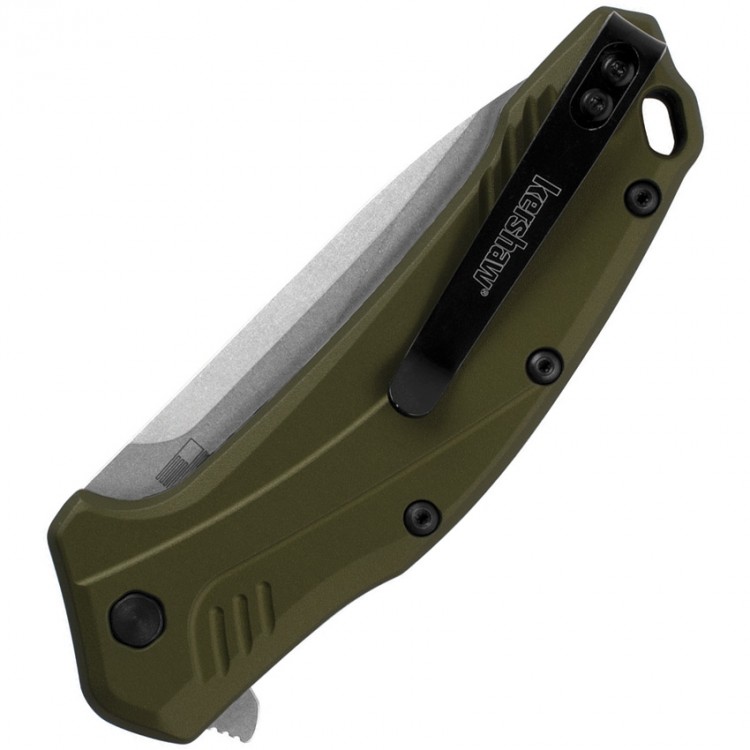 Cuchillo Kershaw Link Olive Aluminum folding knife 1776OLSW Cuchillo Kershaw Link Olive Aluminum folding knife 1776OLSW