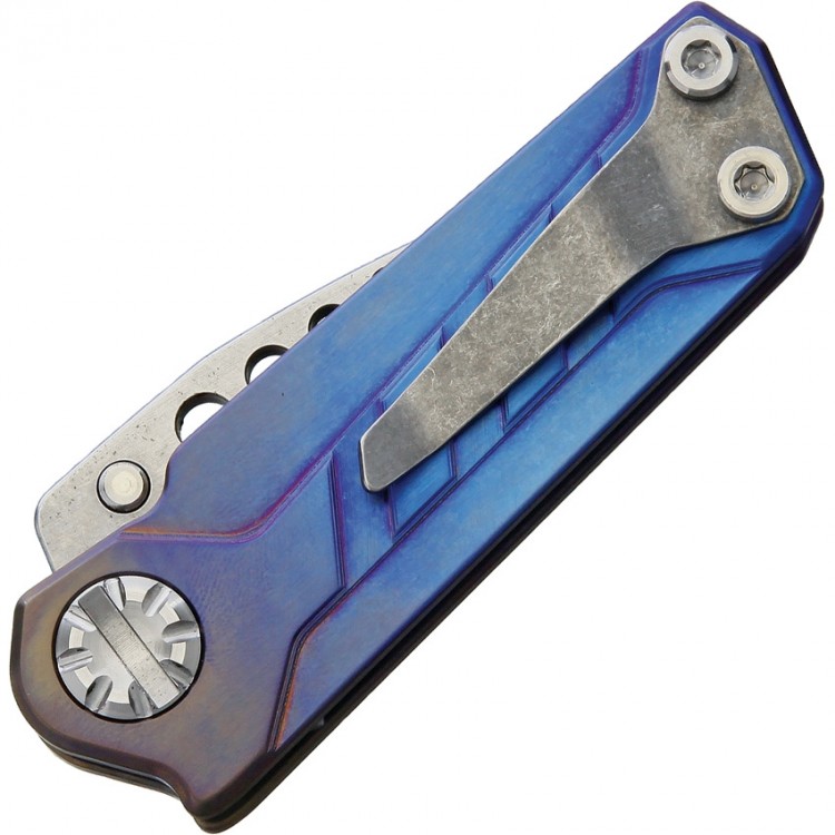 EOS Prawn Folder Anodized Spear folding knife EOS Prawn Folder Anodized Spear folding knife