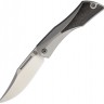 Isham Bladeworks Blackstar V2 Slip folding knife carbon fiber inlay