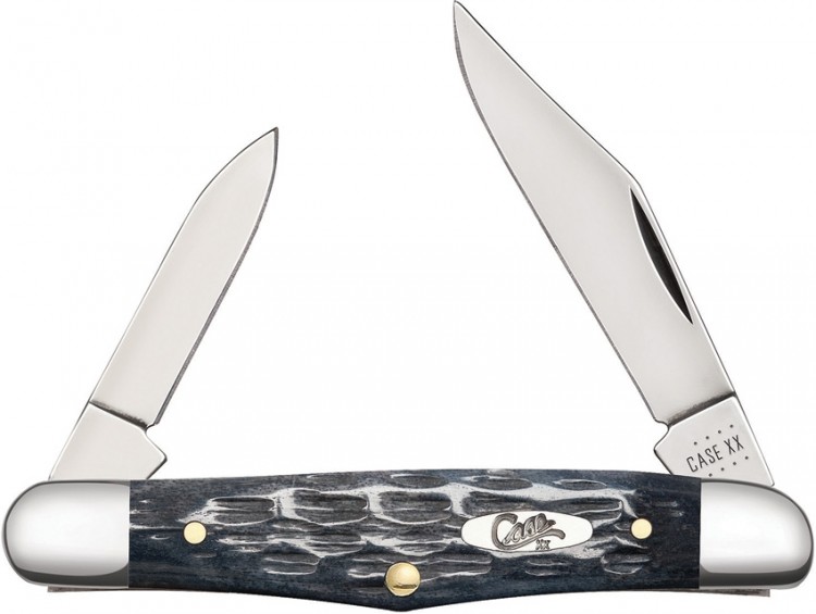 Cuchillo Case Cutlery Pocket Worn Gray Bone Crandall Jig Half Whittle pocket knife 58416