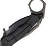 Taschenmesser WE Knife Tayra | M390 | Black & Bronze Ti Black Stonewashed