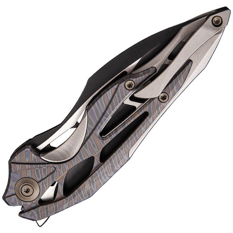 We Knife Arrakis anodized titanium folding knife 906G We Knife Arrakis anodized titanium folding knife 906G