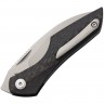 Складной нож Isham Bladeworks Abstruse Linerlock carbon fiber