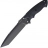 Feststehendes Messer Hogue EX F01 Fixed Tanto Blade, black