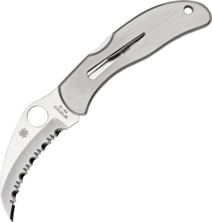 Cuchillo plegable | Navajas Spyderco Harpy SS | Lockback 