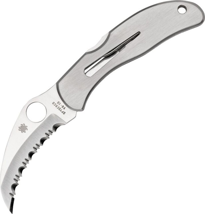 Cuchillo Cuchillo plegable | Navajas Spyderco Harpy SS | Lockback 