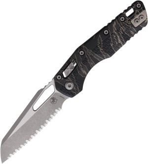 Cuchillo plegable | Navajas Microtech MSI | Tiger stripe camo