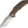 Cuchillo Cuchillo plegable | Navajas Begg Knives Astio | Tan