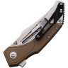 Cuchillo Cuchillo plegable | Navajas Begg Knives Astio | Tan