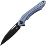 Taschenmesser Bestech Knives WIBRA Titanium Blue | M390