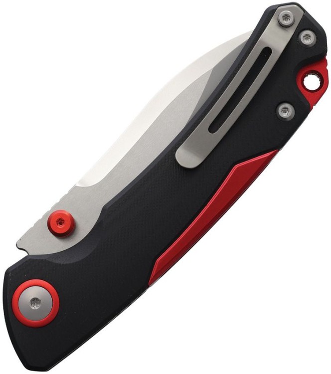 Taschenmesser Maxace Toucan Black/Red | G10 