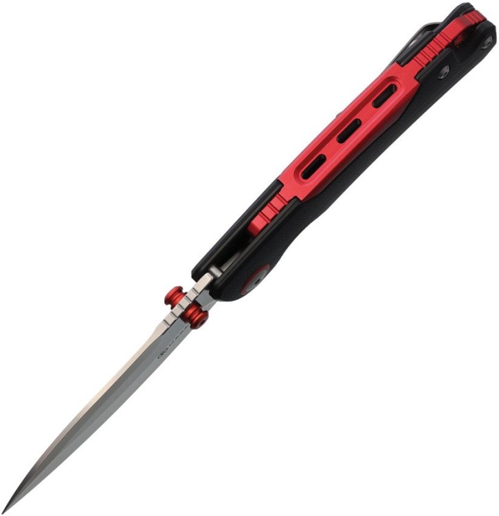 Taschenmesser Maxace Toucan Black/Red | G10 