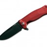 Складной нож Lionsteel SR-11 Aluminum Chemical Black folding knife red SR11ARB