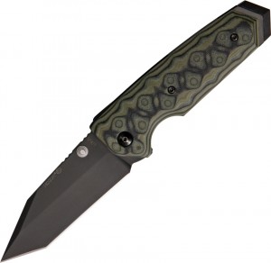 Складной нож Hogue EX02 Knife Tanto Green G-Mascus