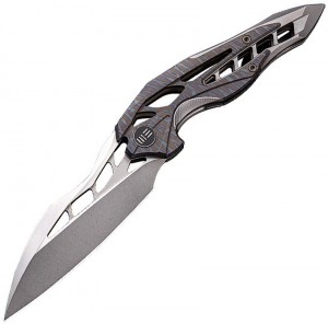 Складной нож We Knife Arrakis anodized titanium 906F