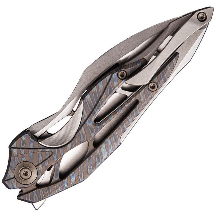 Taschenmesser  We Knife Arrakis anodized titanium 906F Taschenmesser  We Knife Arrakis anodized titanium 906F