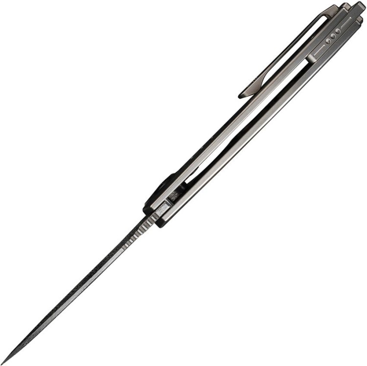 Taschenmesser We Nexusia Framelock Damascus