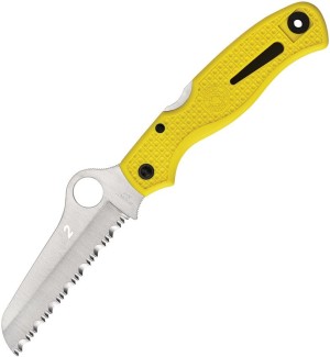 Taschenmesser Spyderco Atlantic Salt | Lockback Yellow