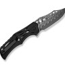 CIVIVI Biophase Damascus | Black Aluminum & G10