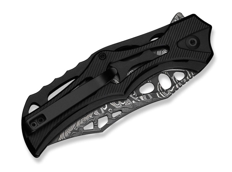 Taschenmesser CIVIVI Biophase Damascus | Black Aluminum & G10 Taschenmesser CIVIVI Biophase Damascus | Black Aluminum & G10