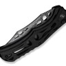 CIVIVI Biophase Damascus | Black Aluminum & G10