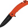 Cuchillo Cuchillo plegable | Navajas Kershaw Barricade | Serrated Orange GFN