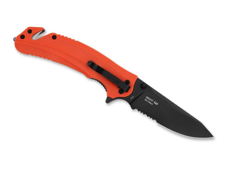 Kershaw Barricade | Serrated Orange GFN