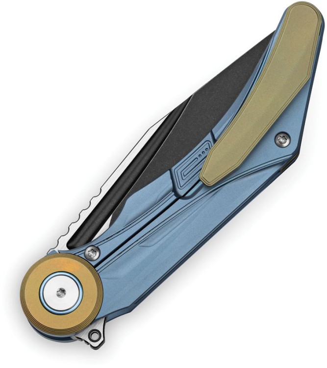 Taschenmesser Bestech Knives Seraph Titanium Blue | M390