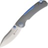 Taschenmesser Maxace Toucan | Gray/Blue | G10