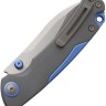 Taschenmesser Maxace Toucan | Gray/Blue | G10